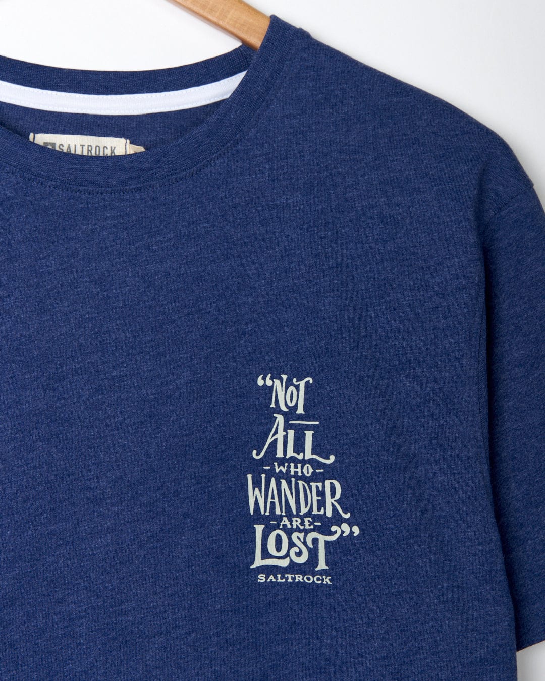 Lost Ships Mens Short Sleeve T-Shirt in Navy - Image 11