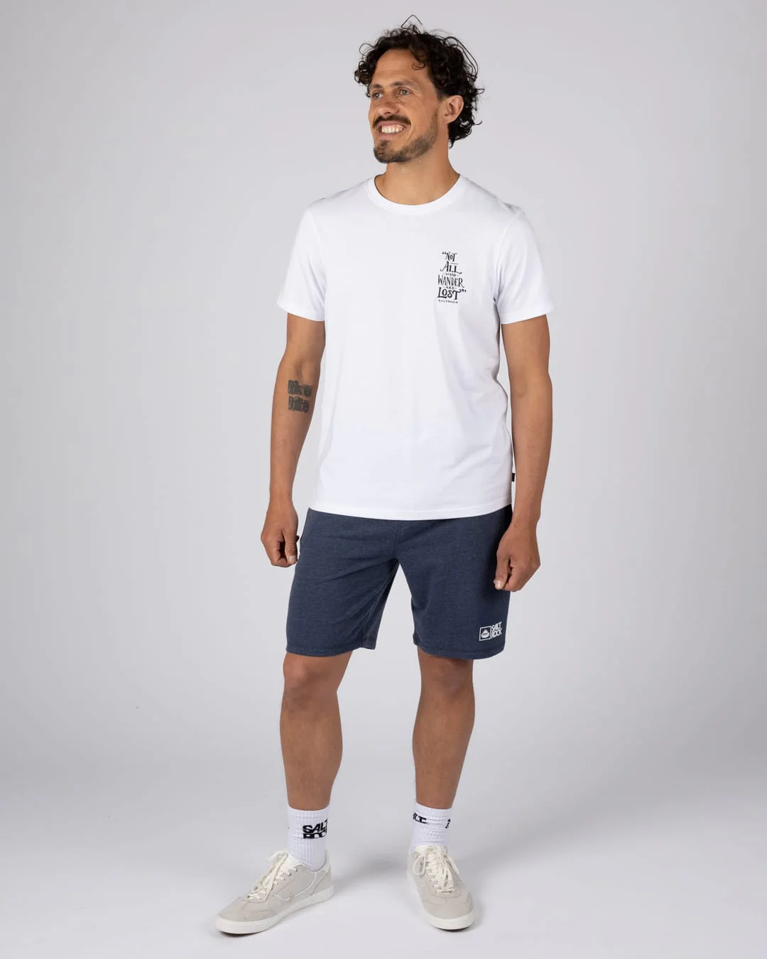 Lost Ships Mens Short Sleeve T-Shirt White - Image 4