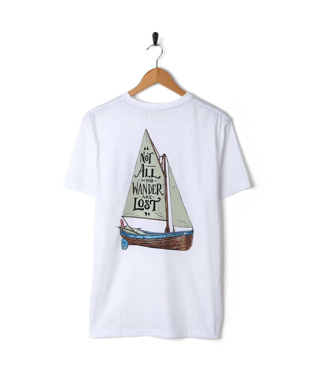 Lost Ships Mens Short Sleeve T-Shirt White - Image 6