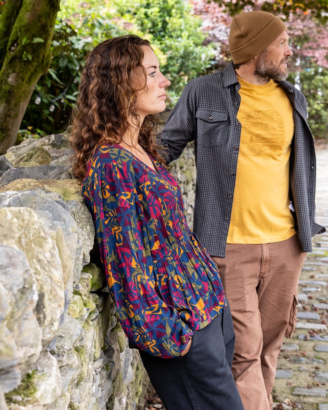 Lowry Balance  Womens Blouse in Multi - Image 3