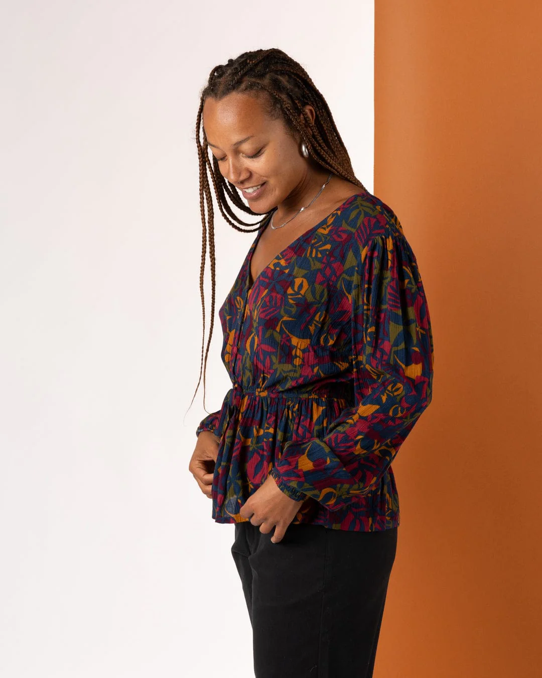 Lowry Balance  Womens Blouse in Multi - Image 6