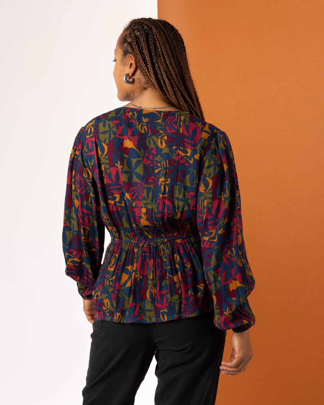 Lowry Balance  Womens Blouse in Multi - Image 7