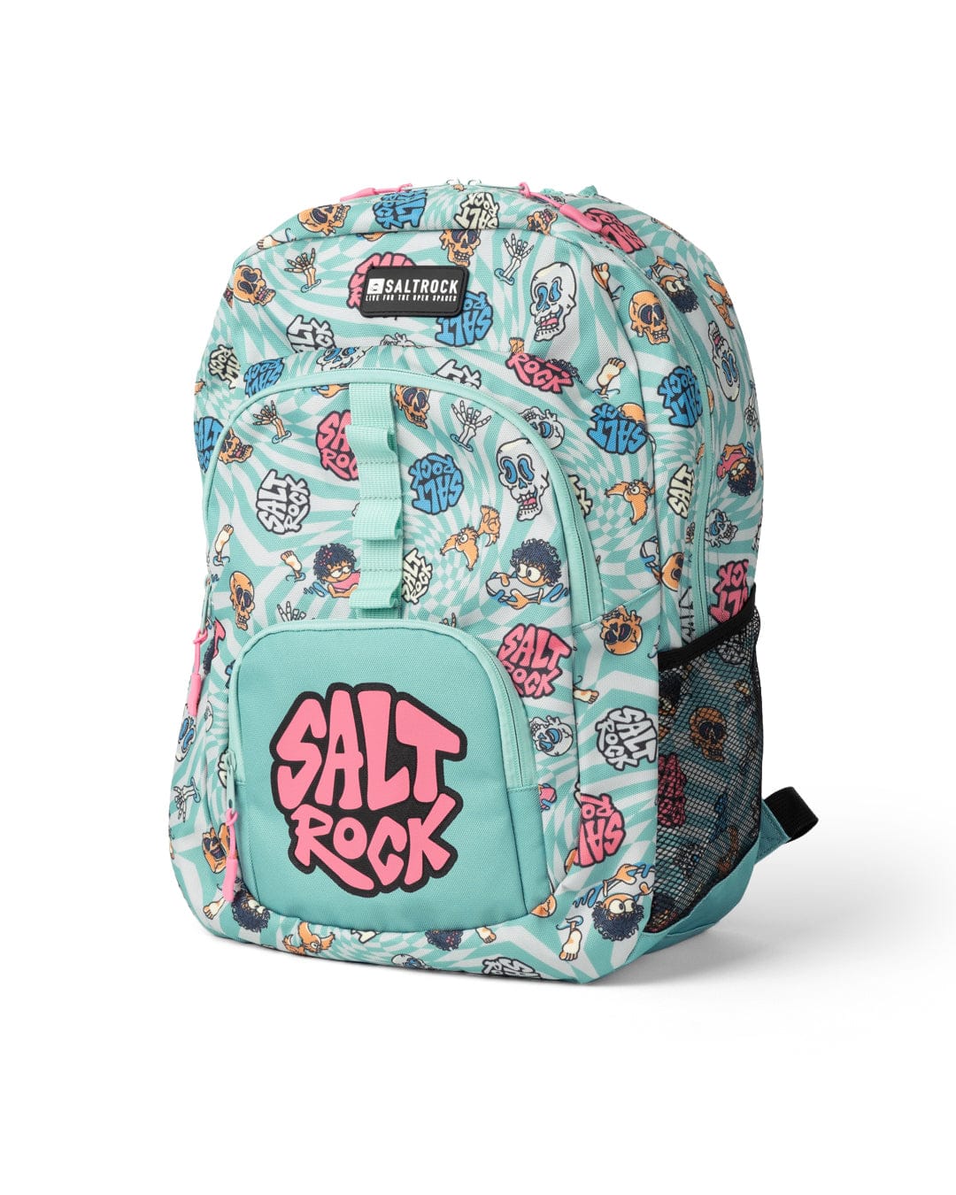 Lush Waves Backpack in Blue