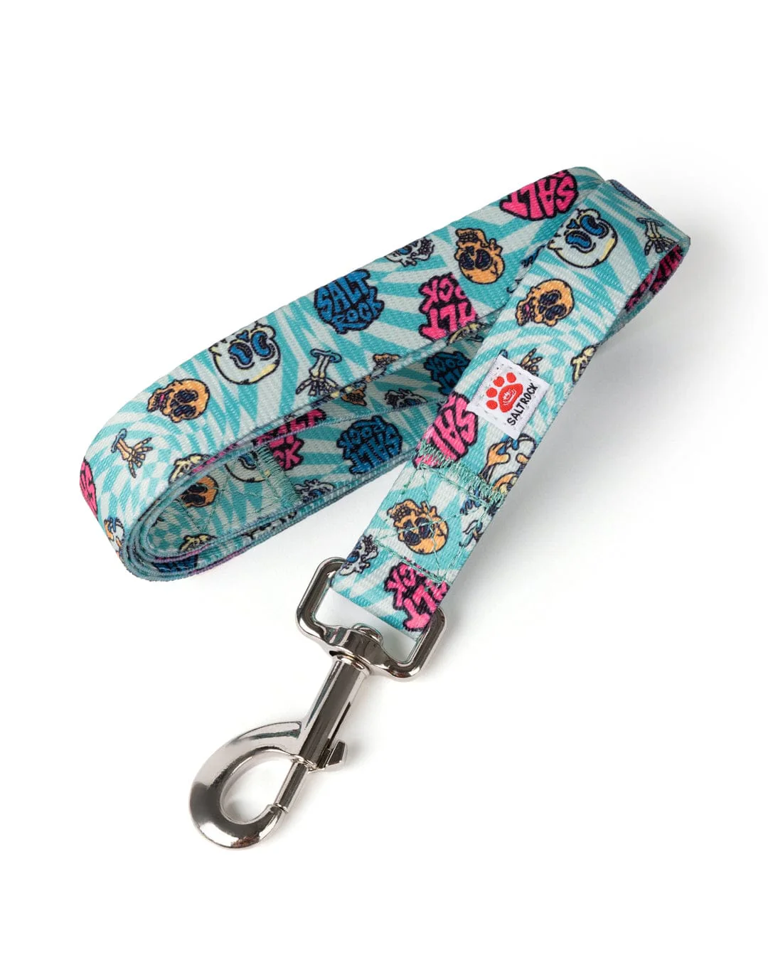Lush Waves Dog Lead in Light Blue - Image 2