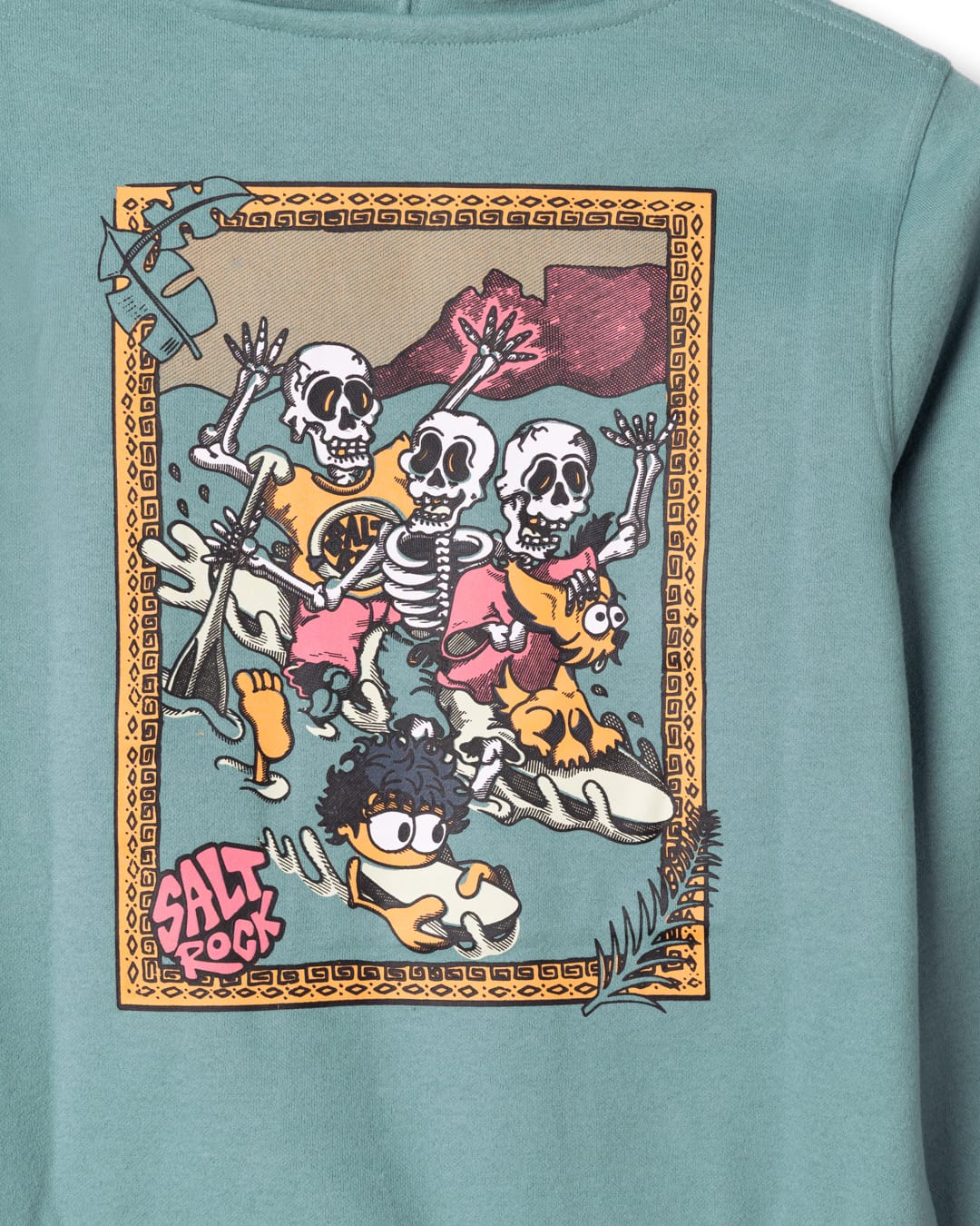 Lush Waves Kids Pop Hood in Blue - Image 3