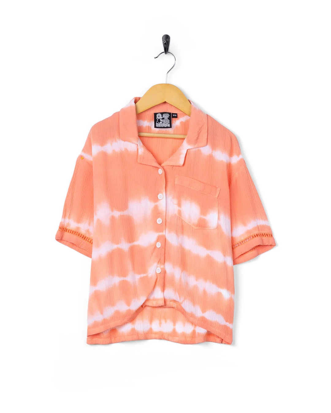 Maida Short Sleeve Shirt in Orange