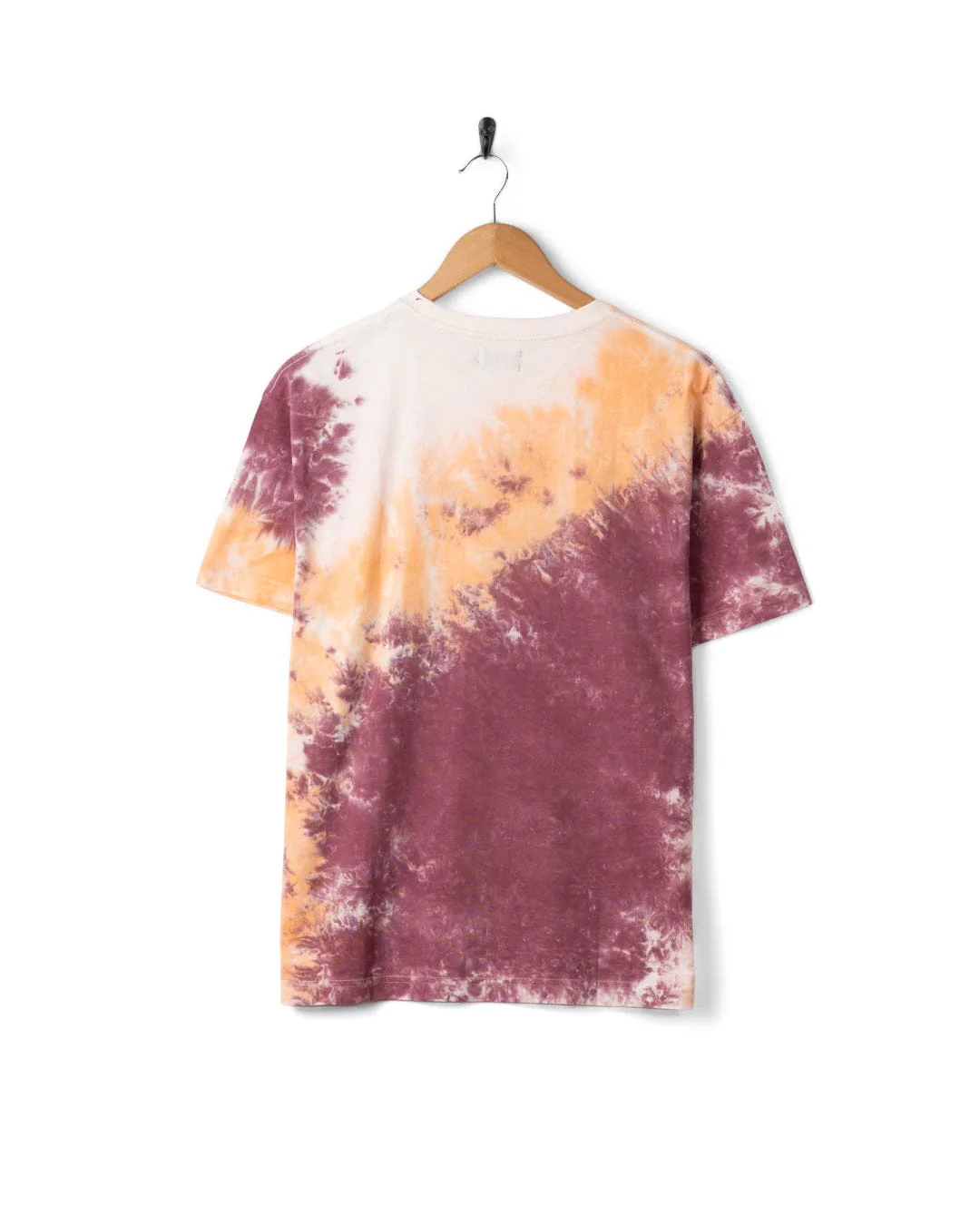 Make Magic Womens Oversized Tie Dye T-Shirt in Pink - Image 5