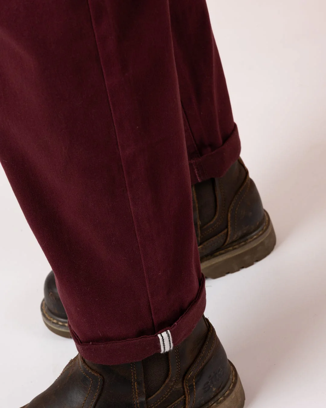 Mara Womens Chino in Dark Purple - Image 5