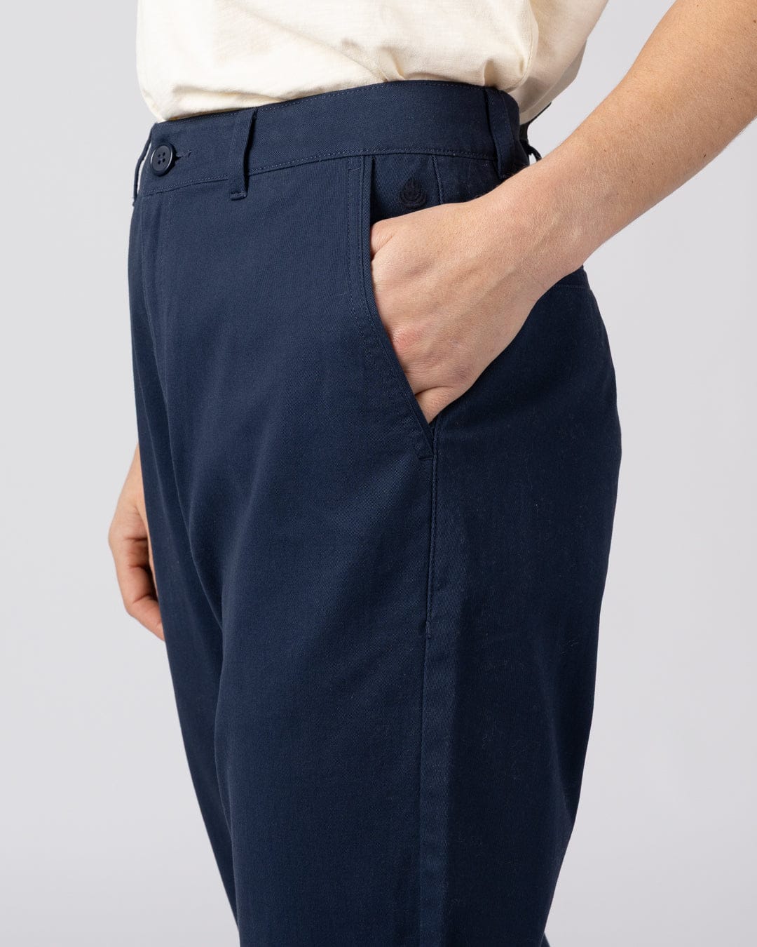 Mara Womens Chino in Blue - Image 2