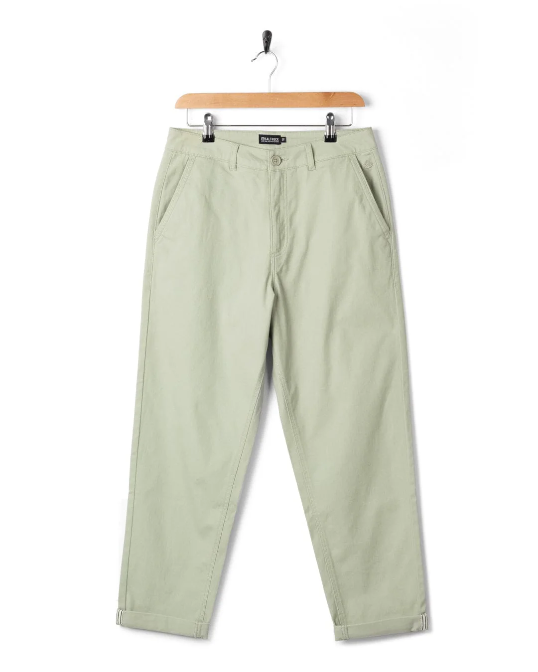 Mara Womens Chino in Light Green - Image 6