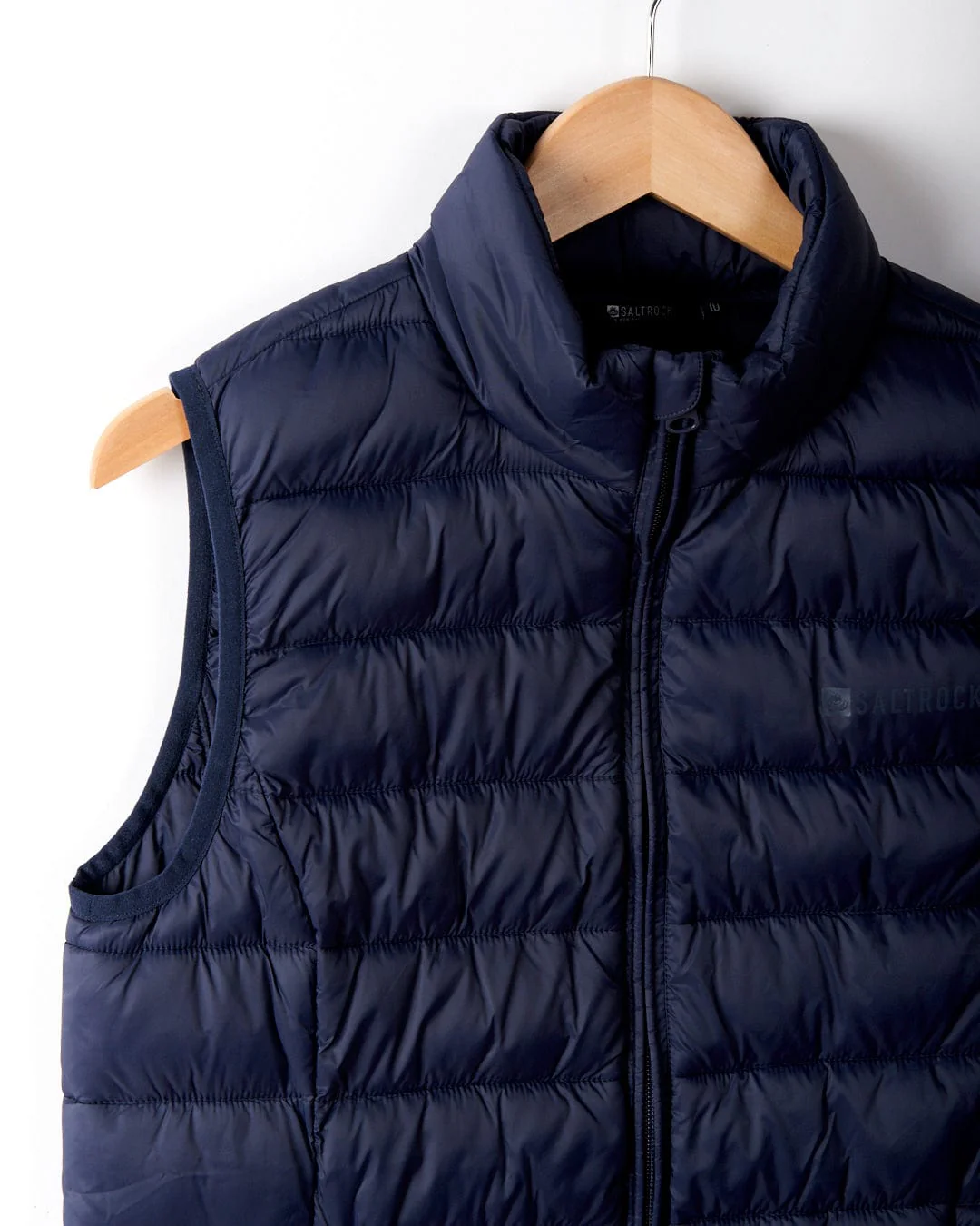 Margot Womens Recycled Padded Gilet in Blue - Image 5