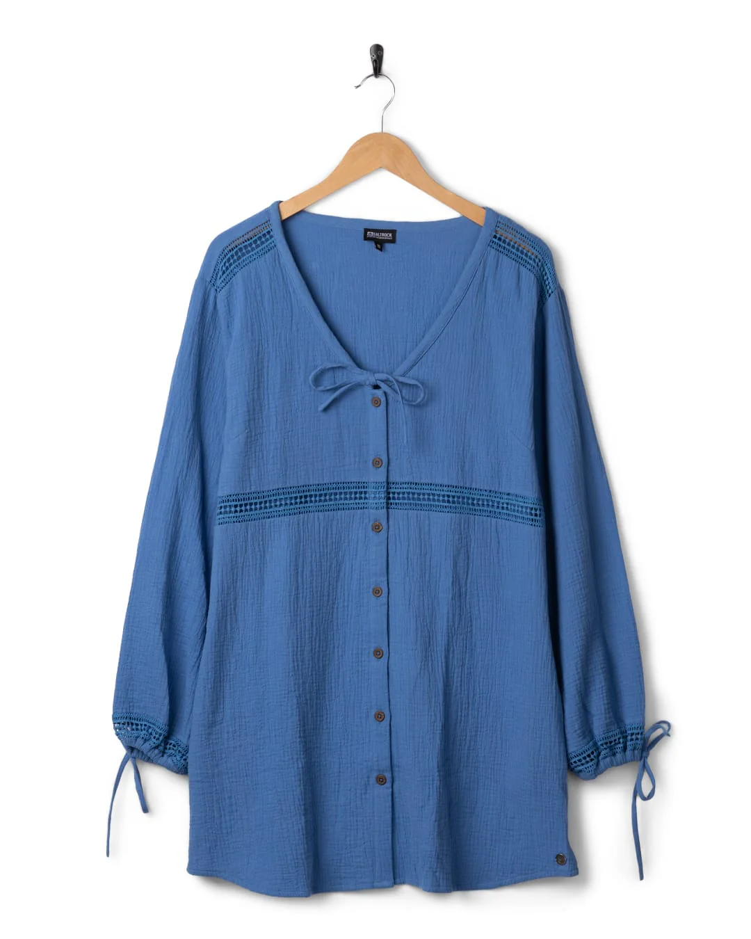 Mathi Womens Dress in Bright Blue - Image 11