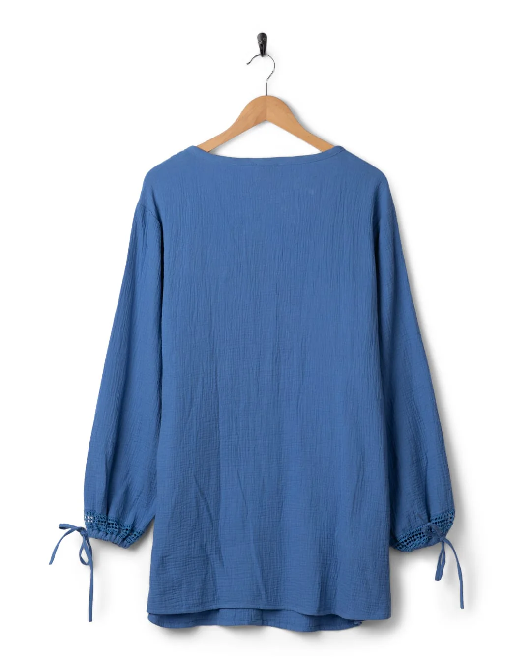 Mathi Womens Dress in Bright Blue - Image 12