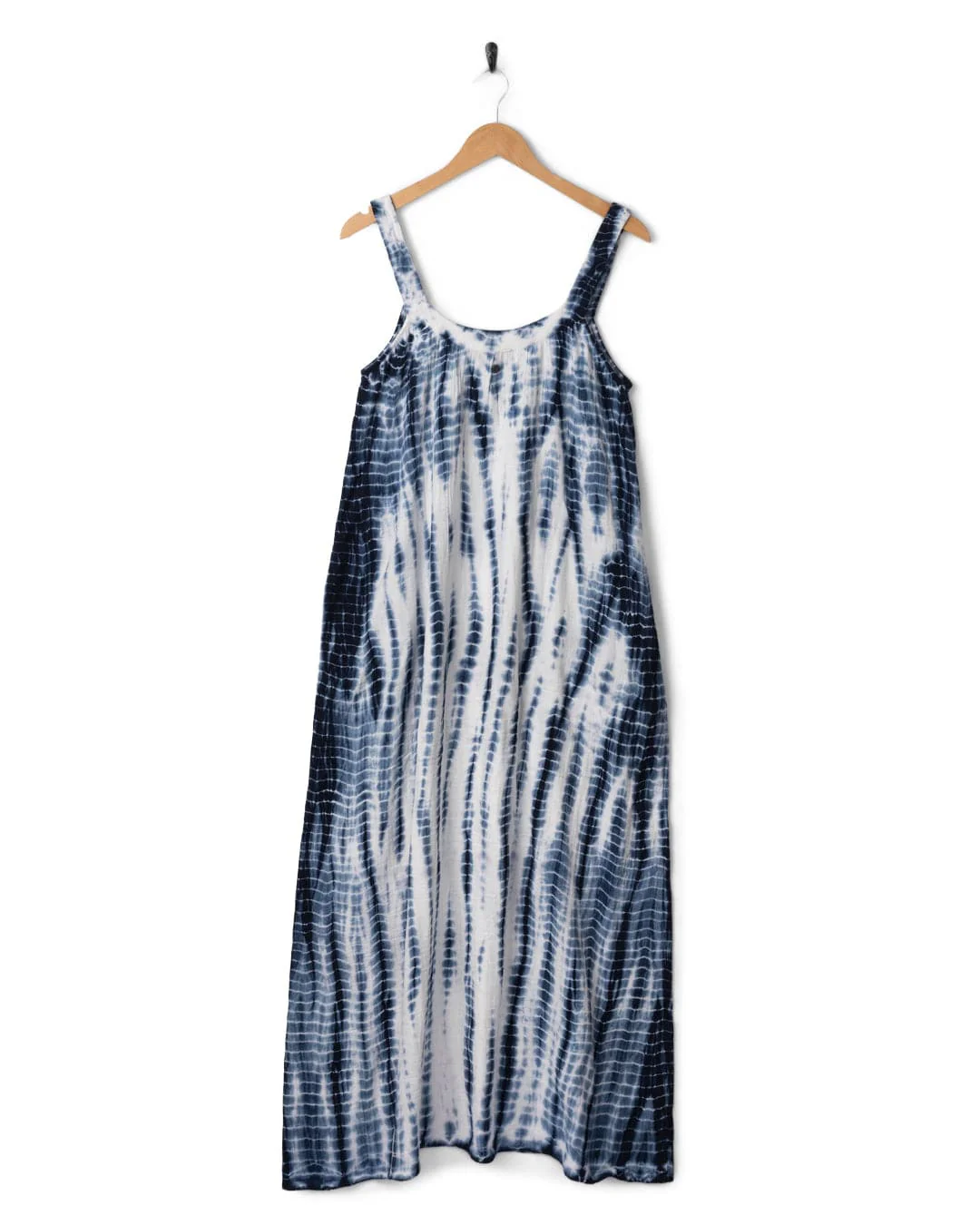 Melda  Womens Oversized Midi Dress in Blue - Image 14