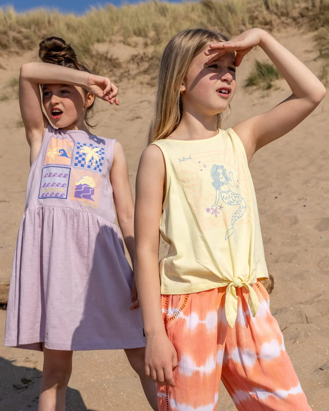 Mer-Wave Kids Vest in Light Yellow