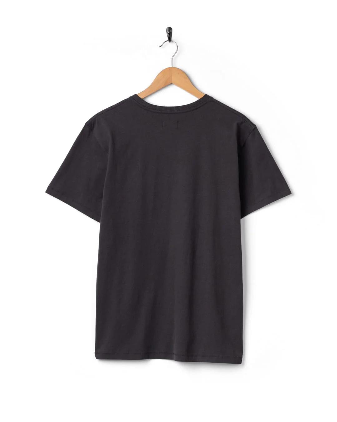 Mermaid Rise Mens Short Sleeve T-Shirt in Dark Grey - Image 10