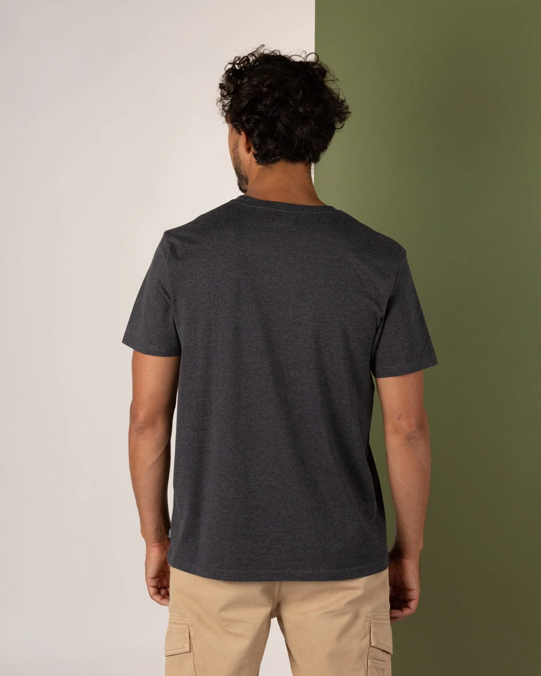 Motorhome Mens Short Sleeve T-Shirt in Grey - Image 2