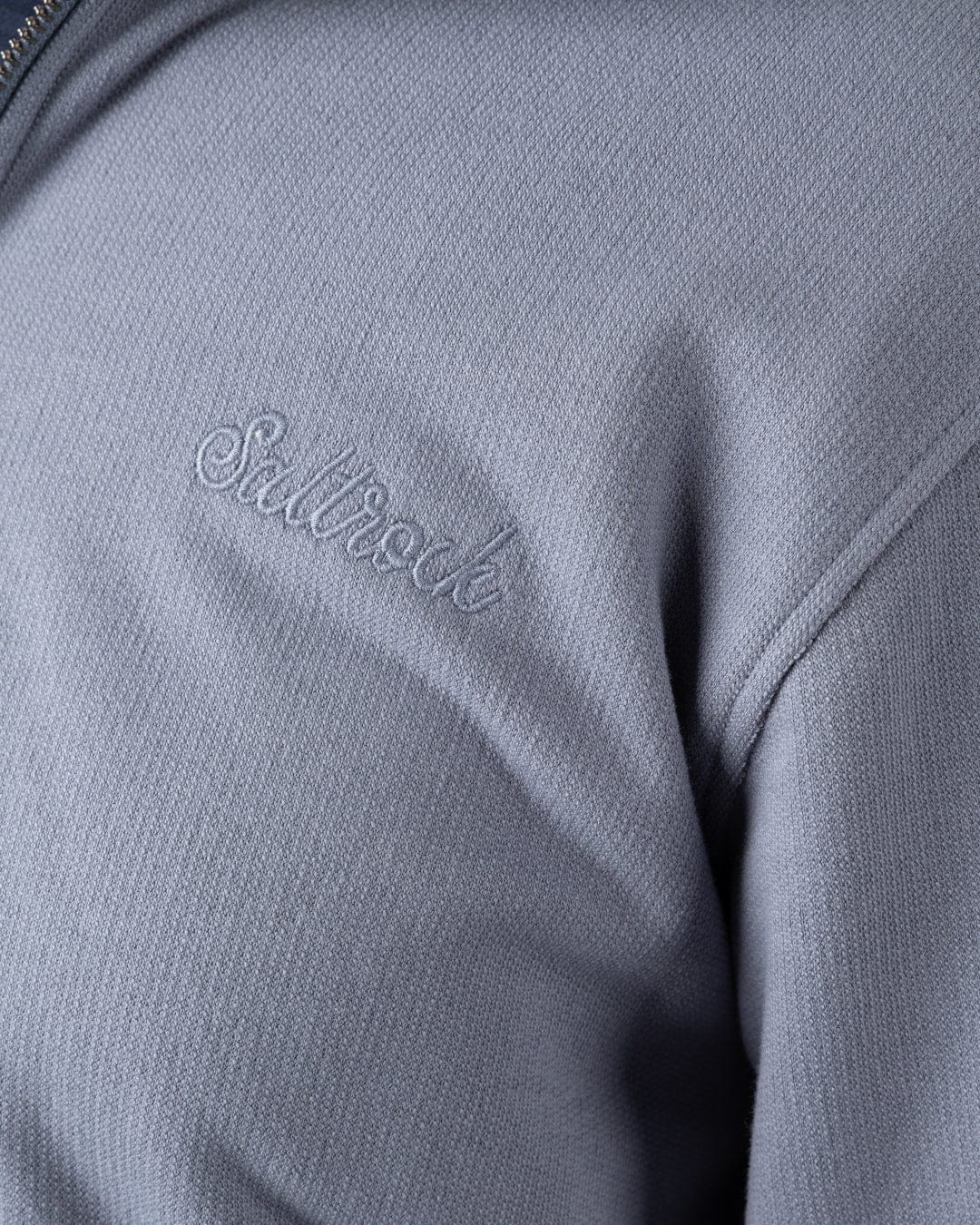 Nikka Womens Zip Hoodie in Blue - Image 8