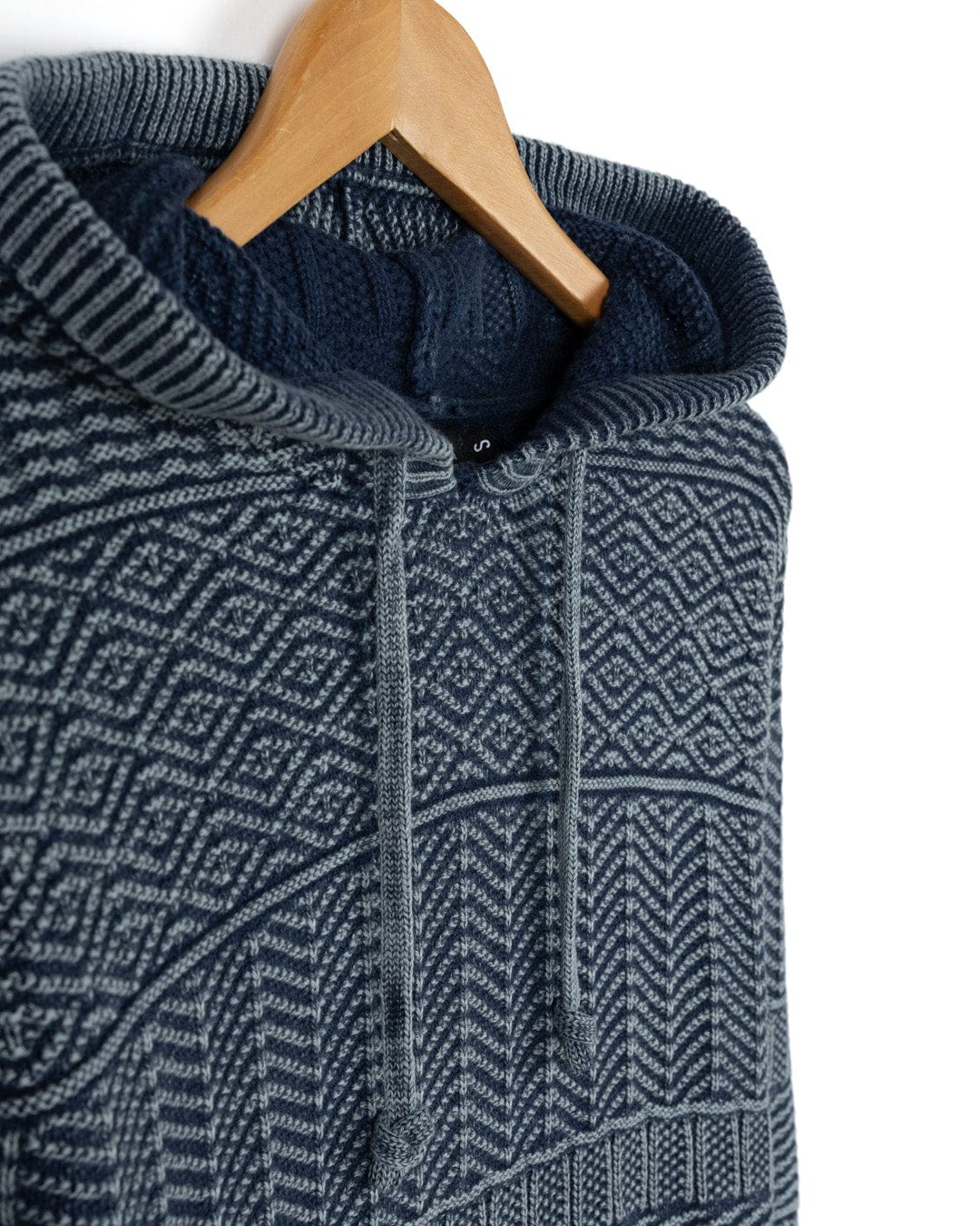Noa Womens Hooded Jumper in Blue - Image 12