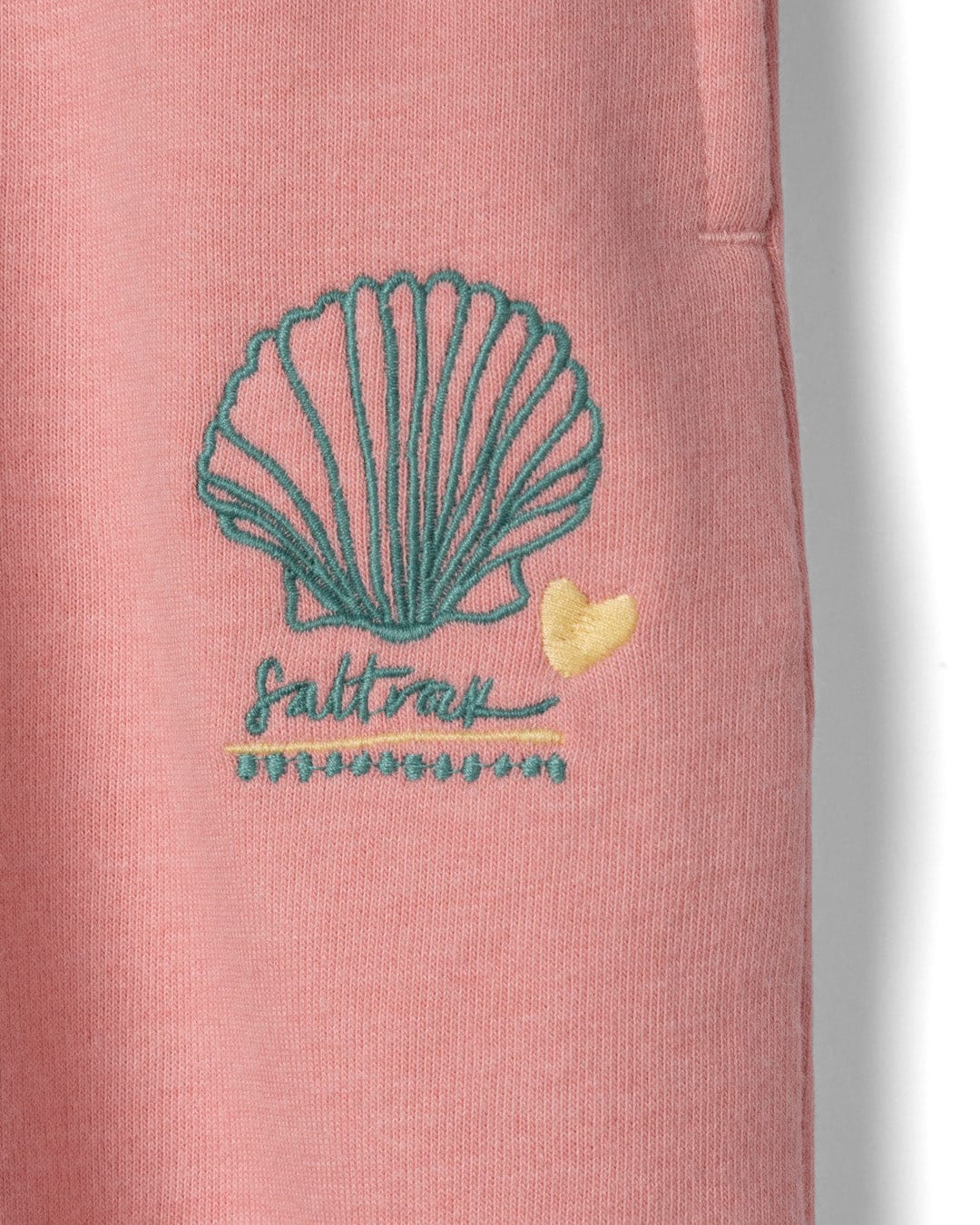 Norie Kids Wide Leg Joggers in Light Pink - Image 3