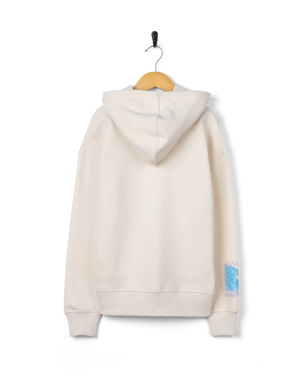 Offshore Kids Oversized Pop Hoodie in Cream - Image 3