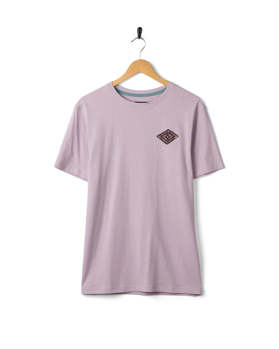 Offshore Mens Short Sleeve T-Shirt in Purple - Image 10