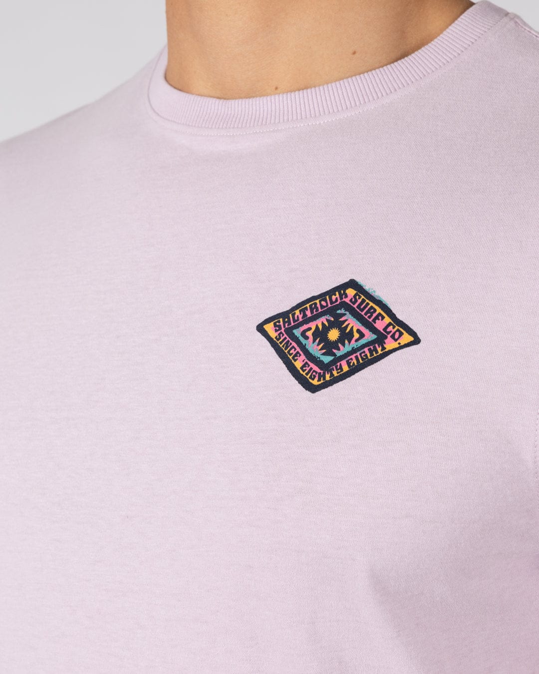 Offshore Mens Short Sleeve T-Shirt in Purple - Image 11