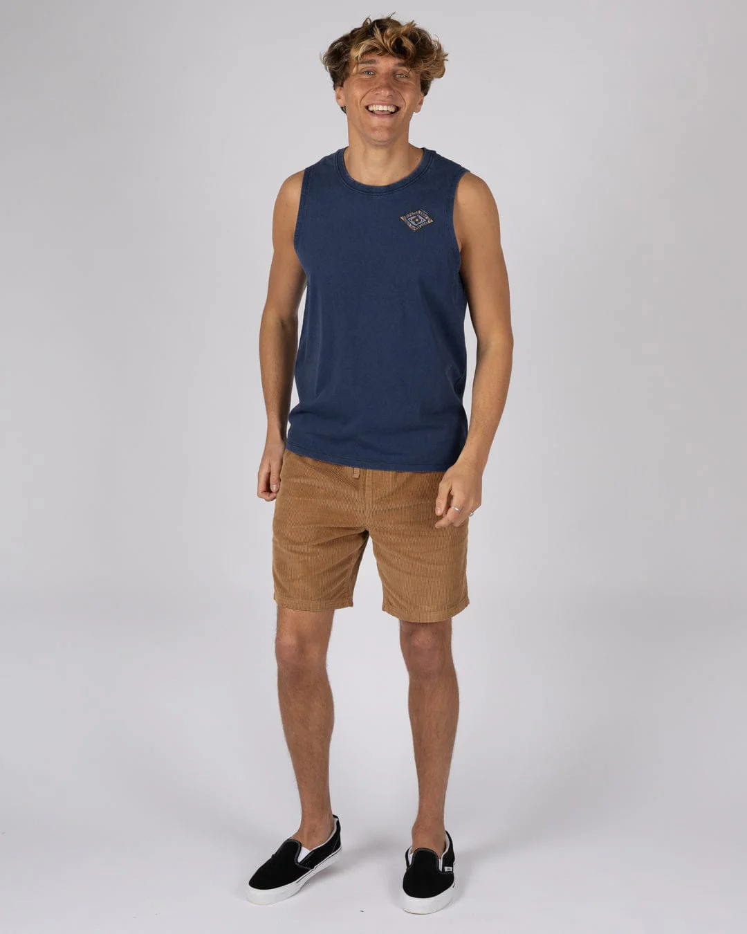Offshore Mens Vest in Blue - Image 8