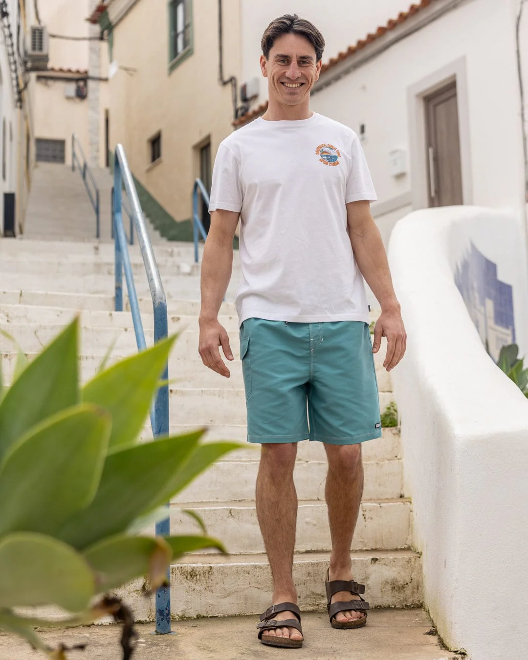 Open Finals Mens Short Sleeve T-Shirt in White - Image 11