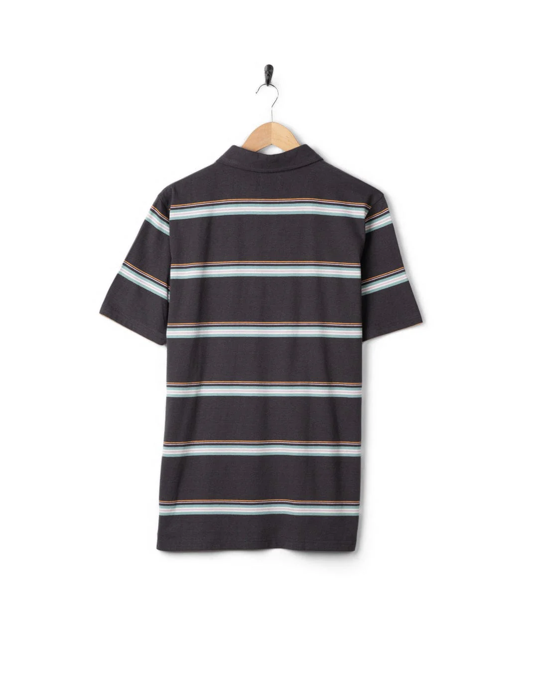 Origin Polo Mens Polo in Short Sleeve in Dark Grey - Image 6