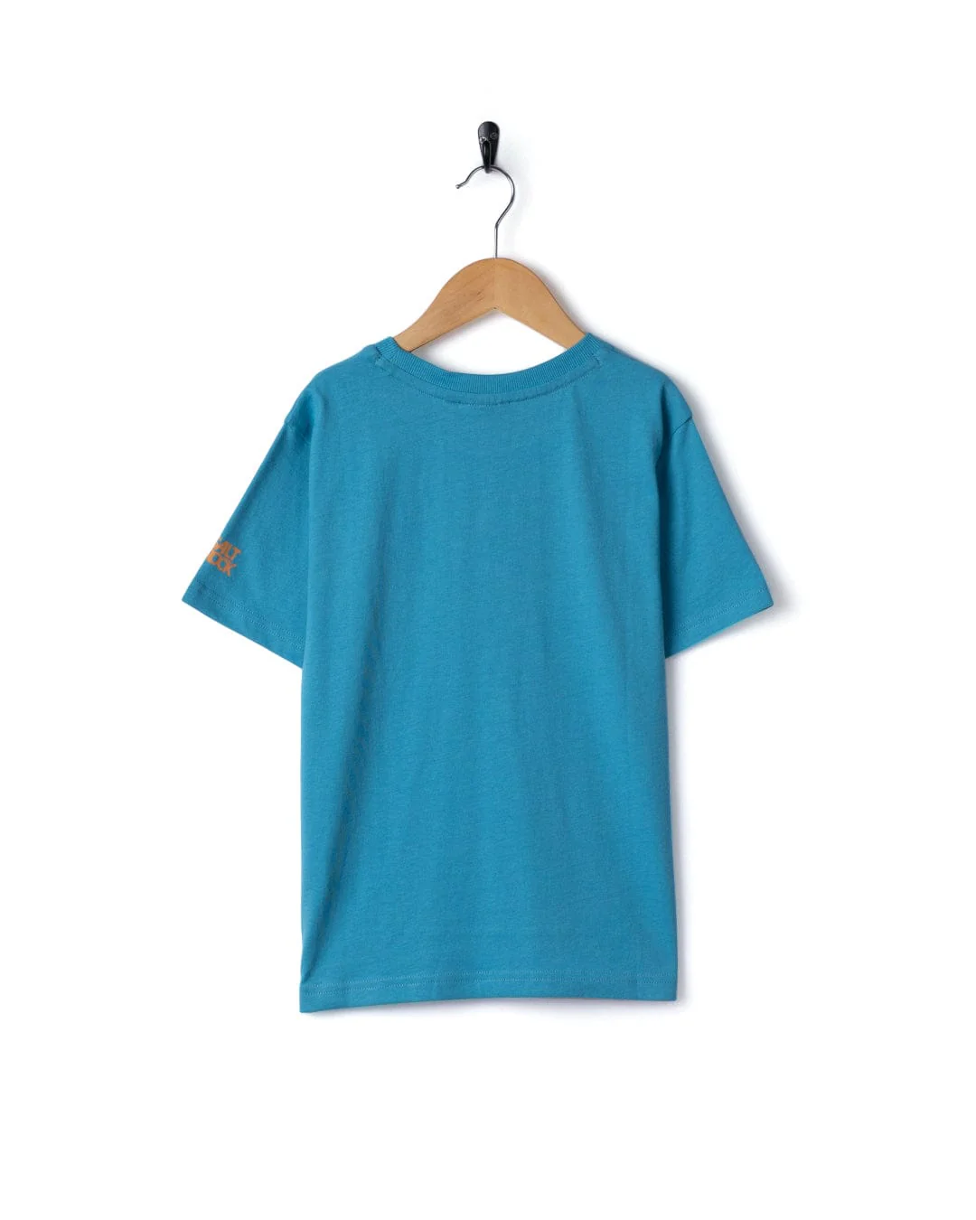 Origin Stripe Kids Short Sleeve T-Shirt in Bright Blue - Image 8