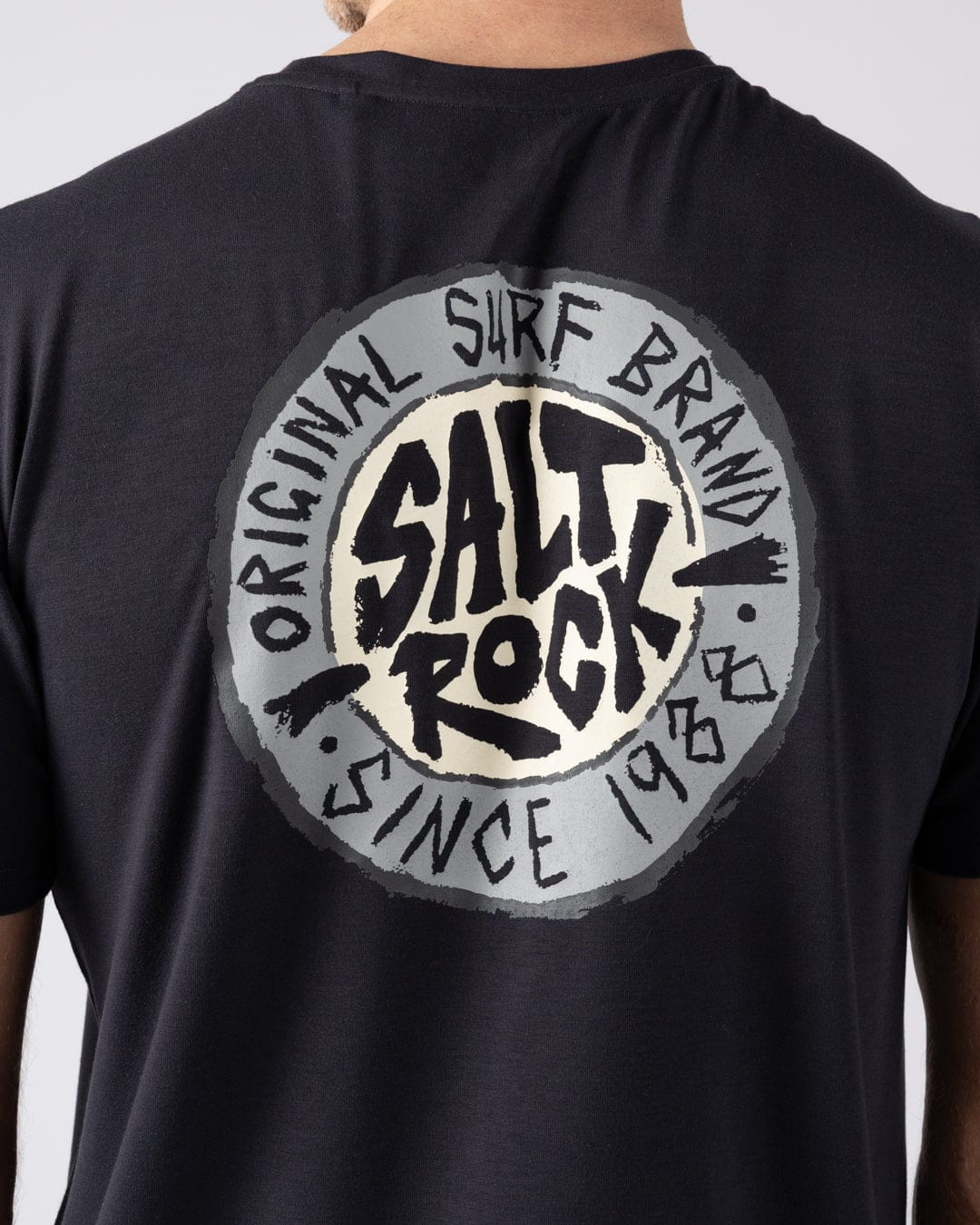 Original SR Hybrid Mens Short Sleeve T-Shirt in Black - Image 10