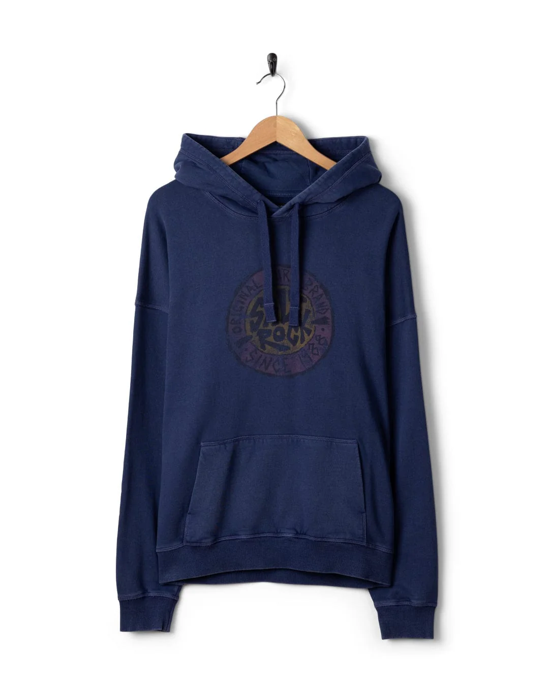 Essential Warp Mens Oversized Pop Hoodie in Purple - Image 5