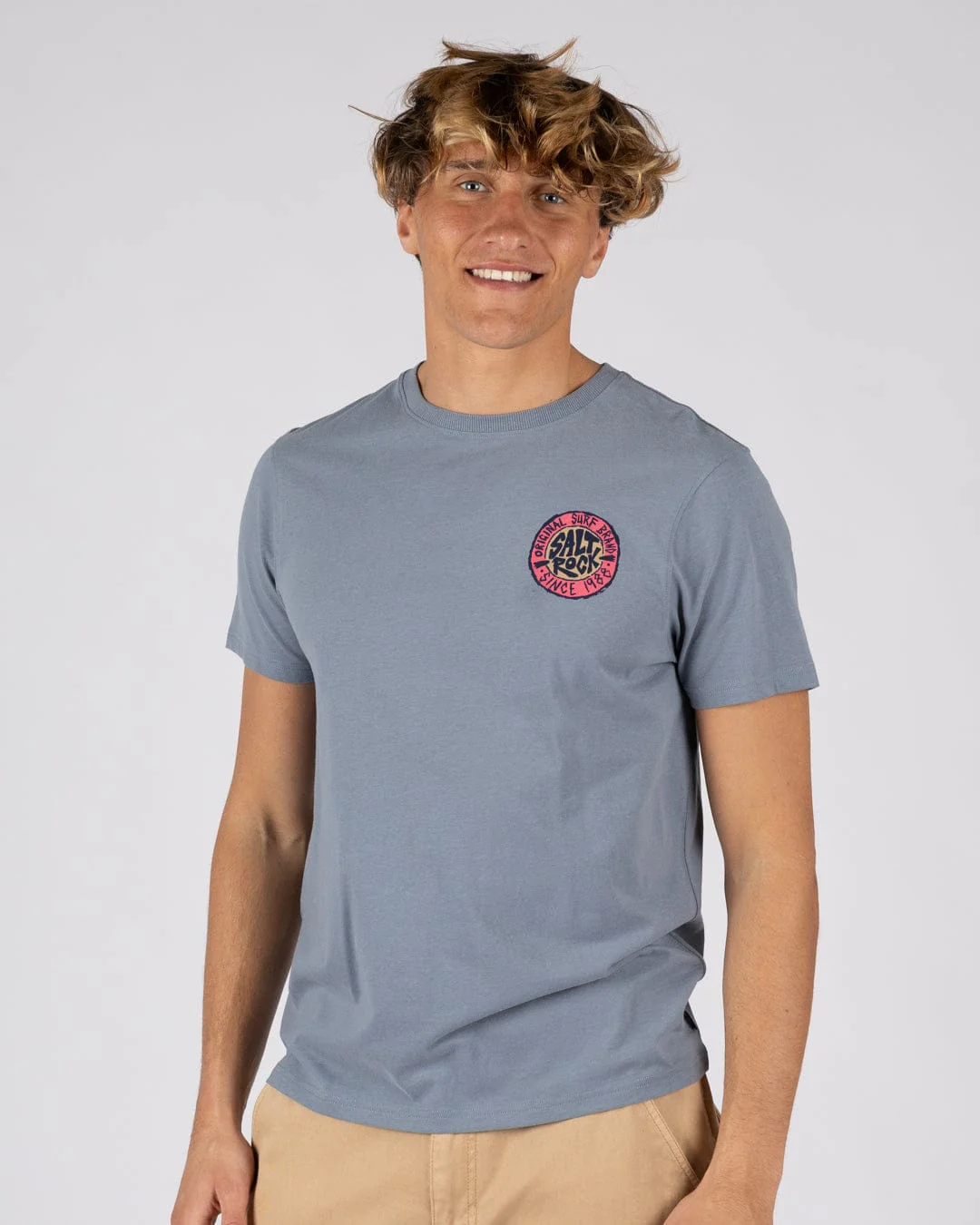 Original SR Mens Short Sleeve T-Shirt in Blue - Image 5
