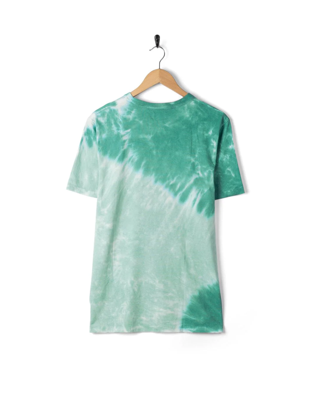 Original SR Mens Oversized Tie Dye Short Sleeve T-Shirt in Green - Image 6