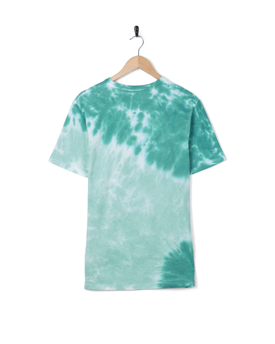 Original SR Mens Oversized Tie Dye Short Sleeve T-Shirt in Green - Image 7