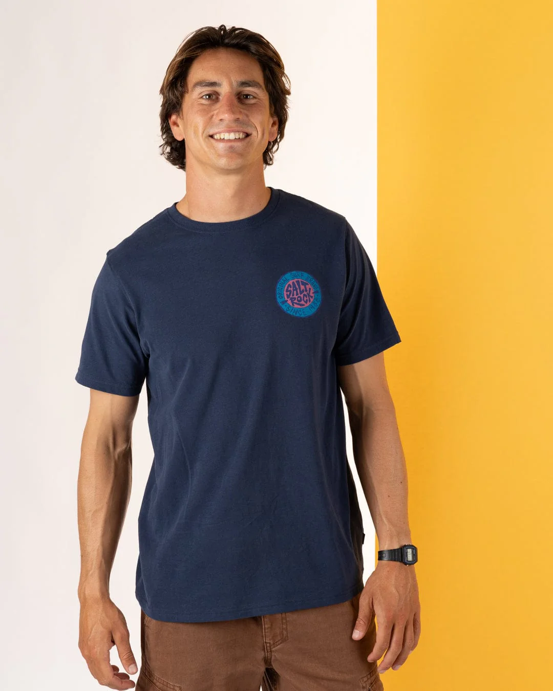 Original SR Mens Short Sleeve T-Shirt in Blue - Image 2