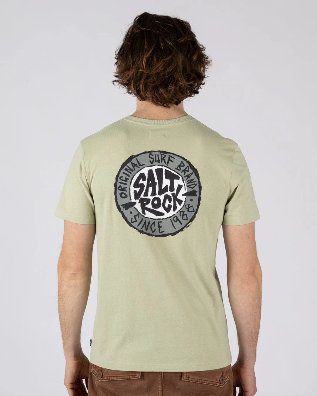 Original SR Mens Short Sleeve T-Shirt in Light Green