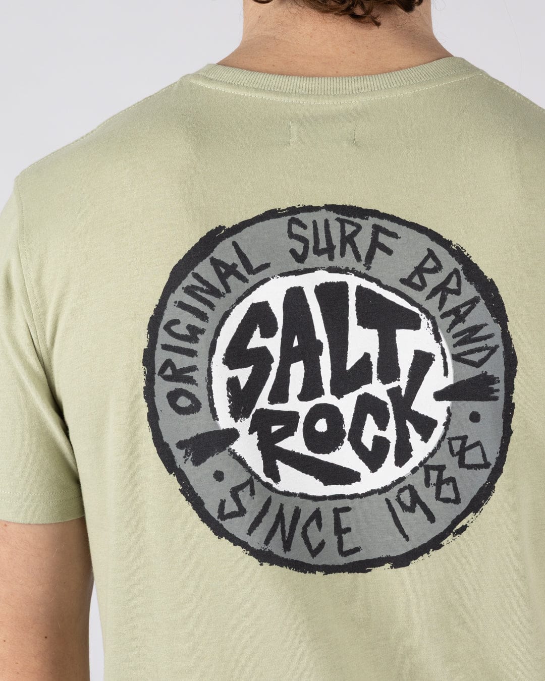 Original SR Mens Short Sleeve T-Shirt in Light Green - Image 2
