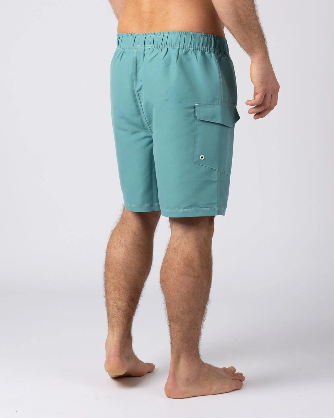 Pipeline 19 Mens Swimshort in Teal - Image 7