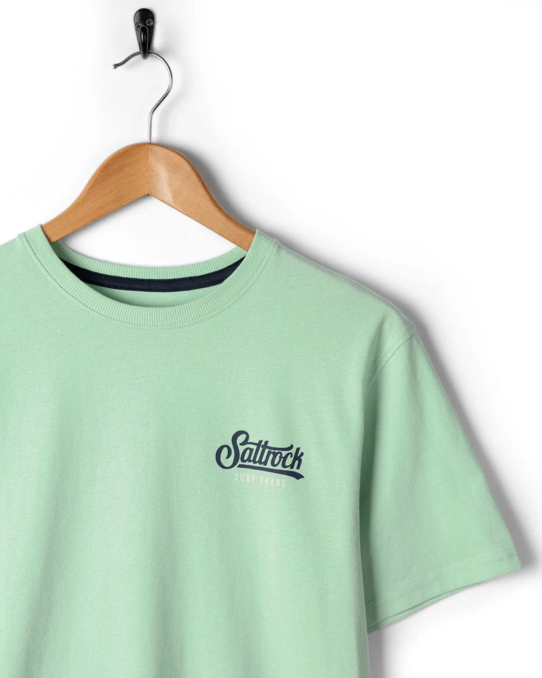Pitcher Mens Short Sleeve T-Shirt in Light Green - Image 6