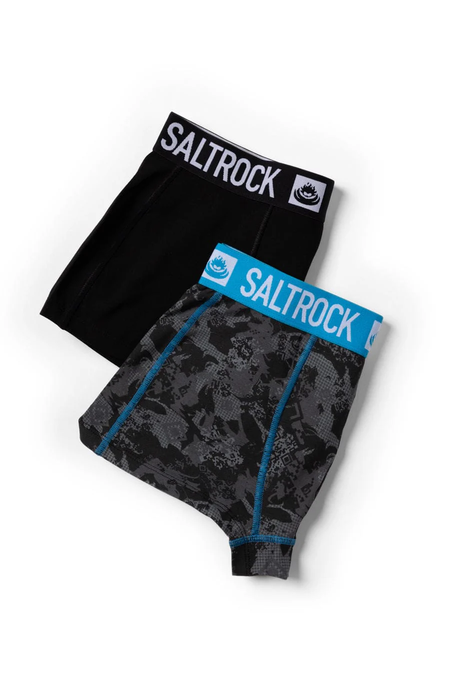 Po2 Digicamo Kids 2 Pack Boxers in Black