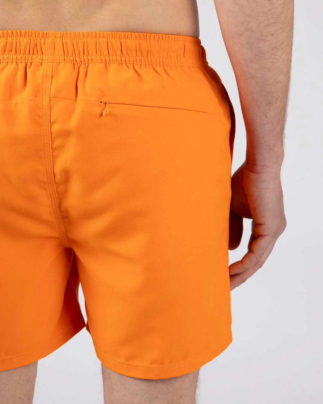Putts Mens Swimshorts in Orange - Image 8