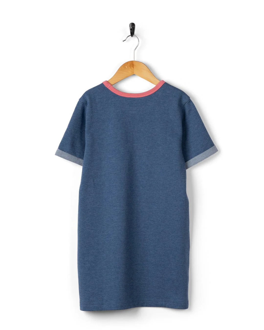 Rainbow Ocean Kids Dress in Dark Blue - Image 7