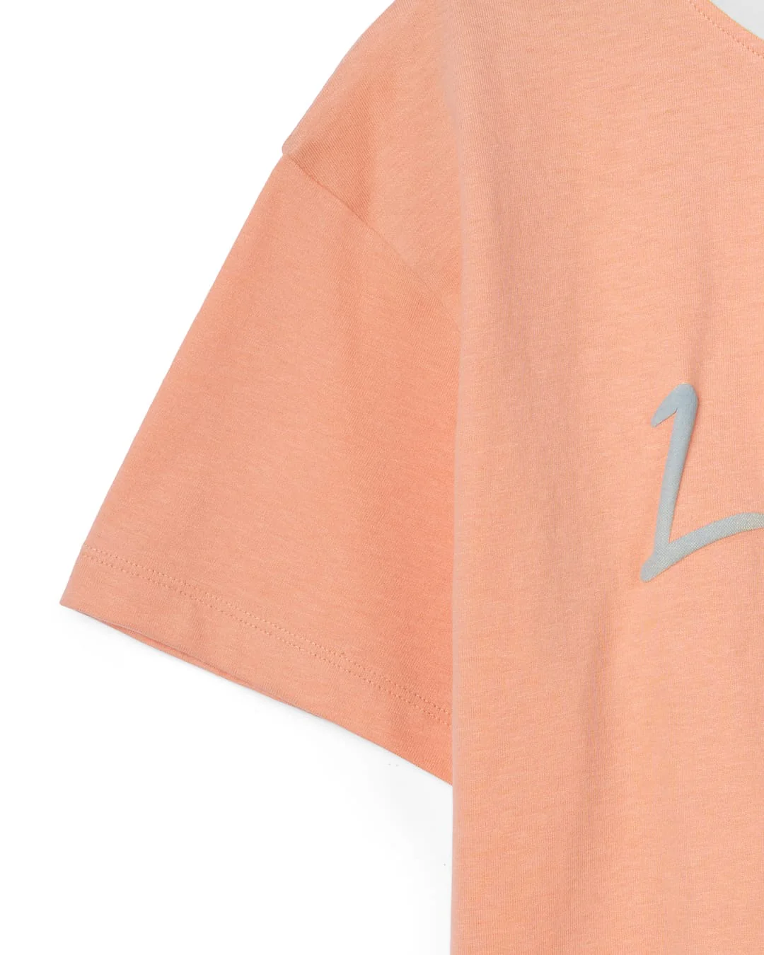 Rainbow Ocean Kids Short Sleeve T-Shirt in Light Pink - Image 3