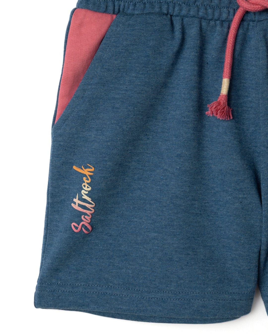 Rainbow Ocean  Kids Short in Dark Blue - Image 3