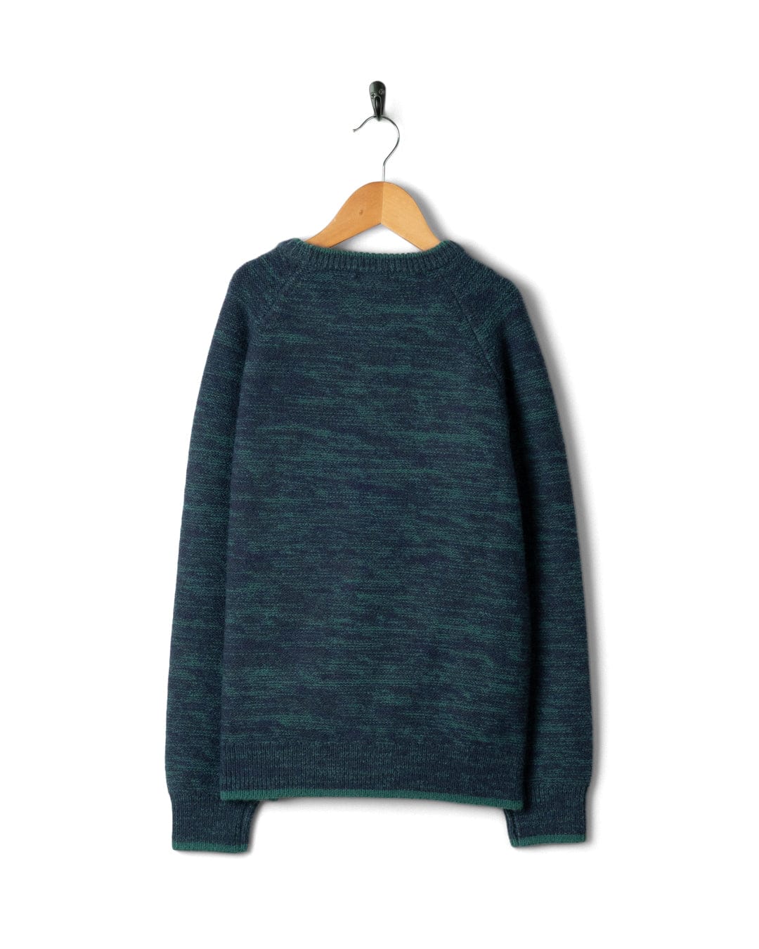 Reader Kids Crew Knit in Blue - Image 3