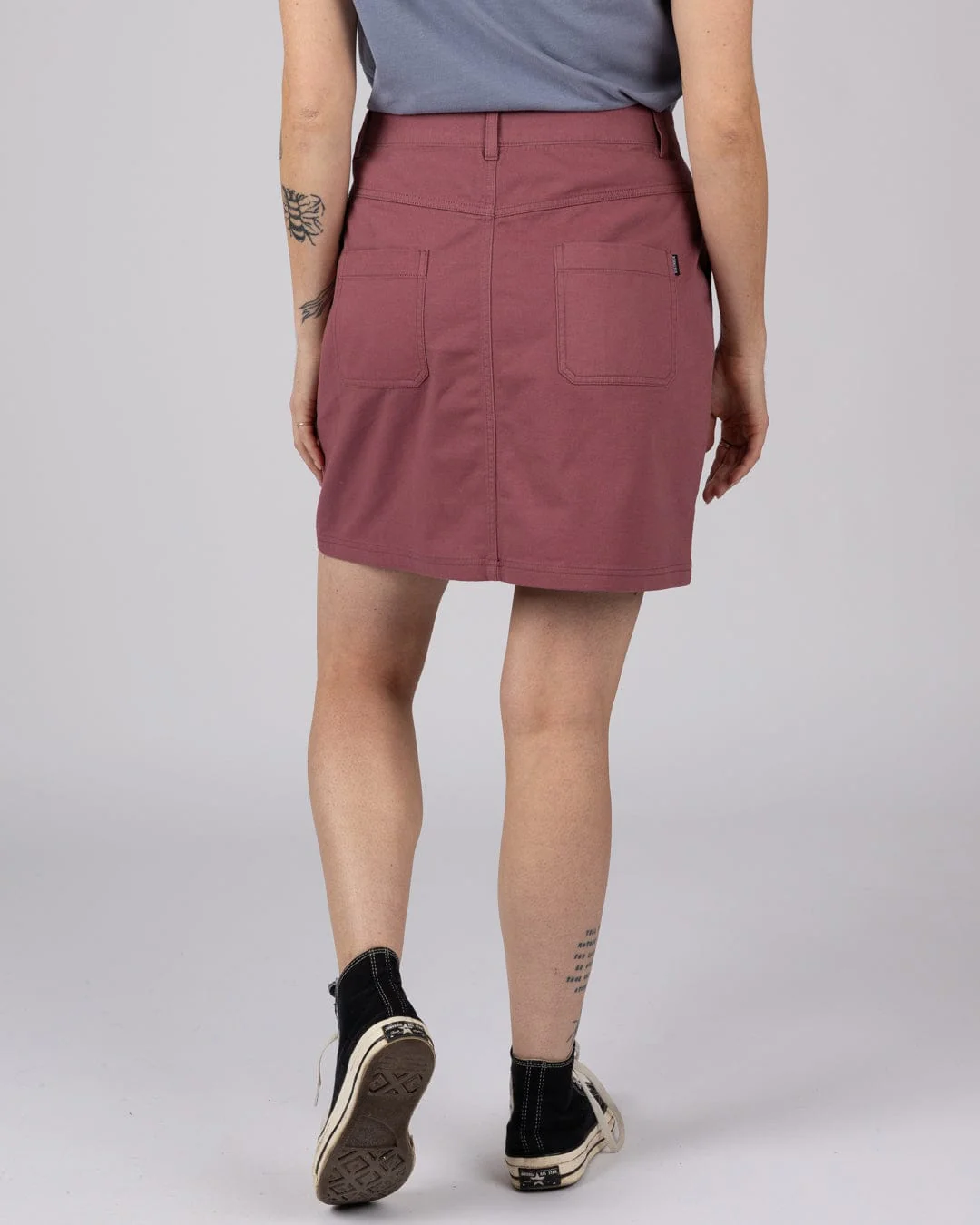 Remi Womens Skirt in Dark Pink - Image 3