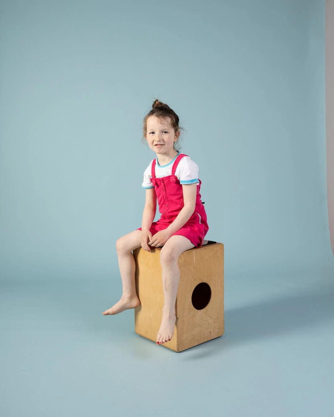Rena Kids Playsuit in Pink - Image 4