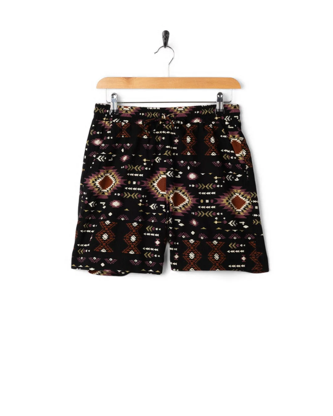 Sabina Womens Woven Short in Dark Grey - Image 9